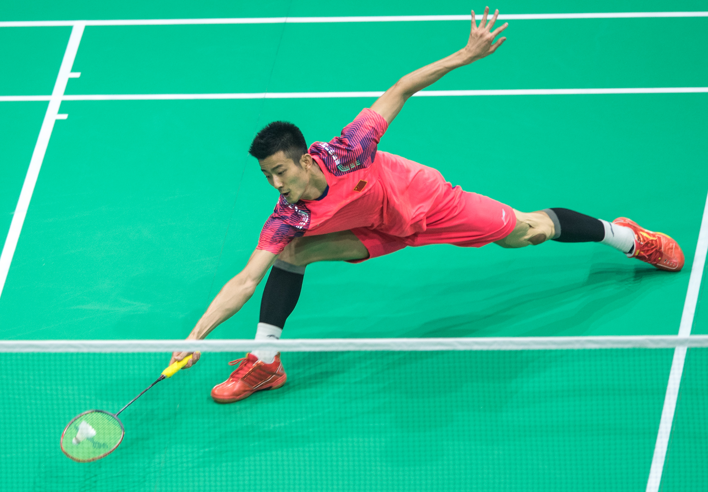 印度羽毛球队横扫法国羽毛球队，谌龙高光表现的简单介绍